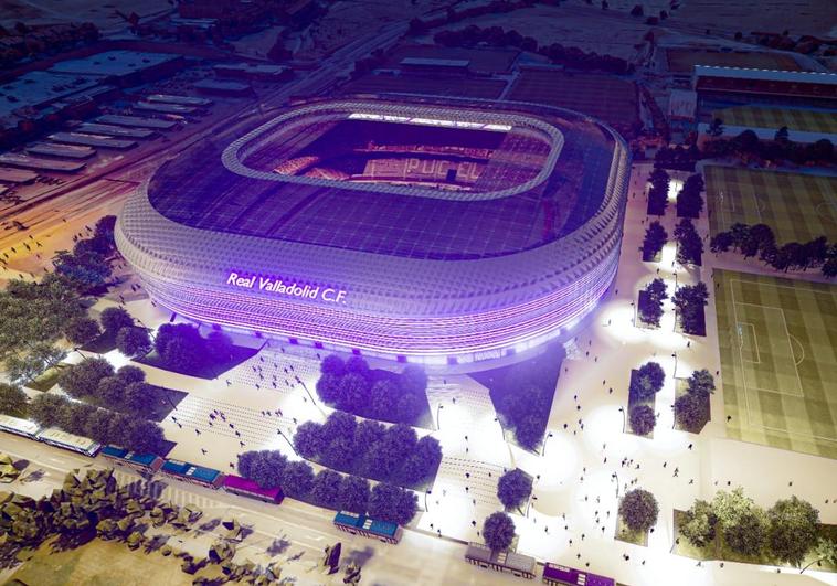 Óscar Puente deja el nuevo estadio del Real Valladolid en manos del